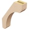 Ekena Millwork 3-inch W x 12-inch D x 16-inch H Legacy Rough Cedar Woodgrain TimberThane Knee Brace, Primed BRCUR03X12X16LECRCPR - alternate 6